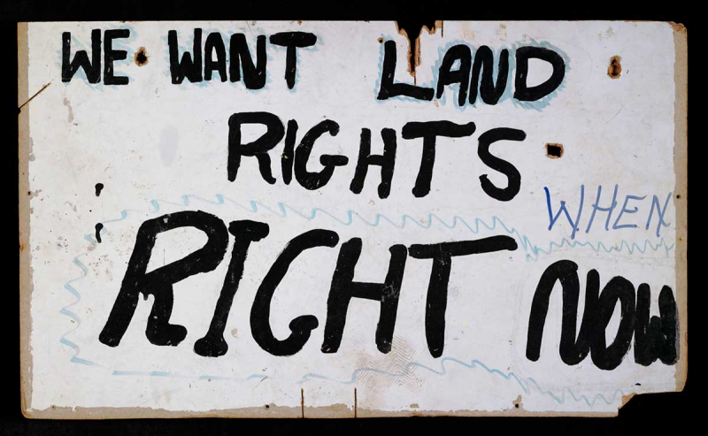 Land Rights Sign