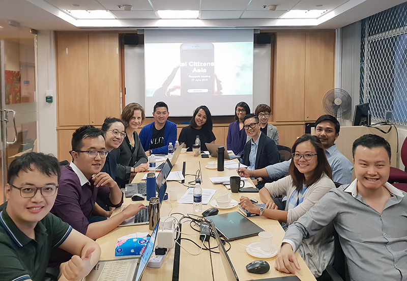 Grant Planning Workshop for the Digital Citizenship in Asia cluster, National University of Singapore, June 27, 2019