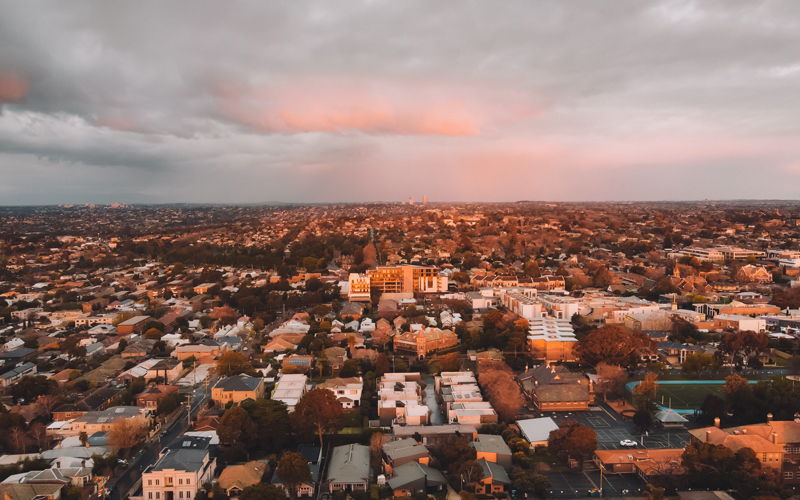 The suburbs of Melbourne
