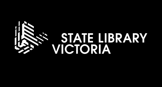 State Library Victoria Logo Black