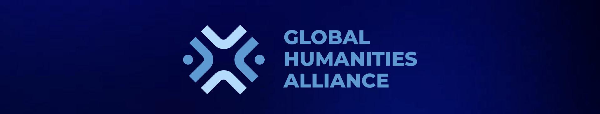 Global Humanities text on blue background