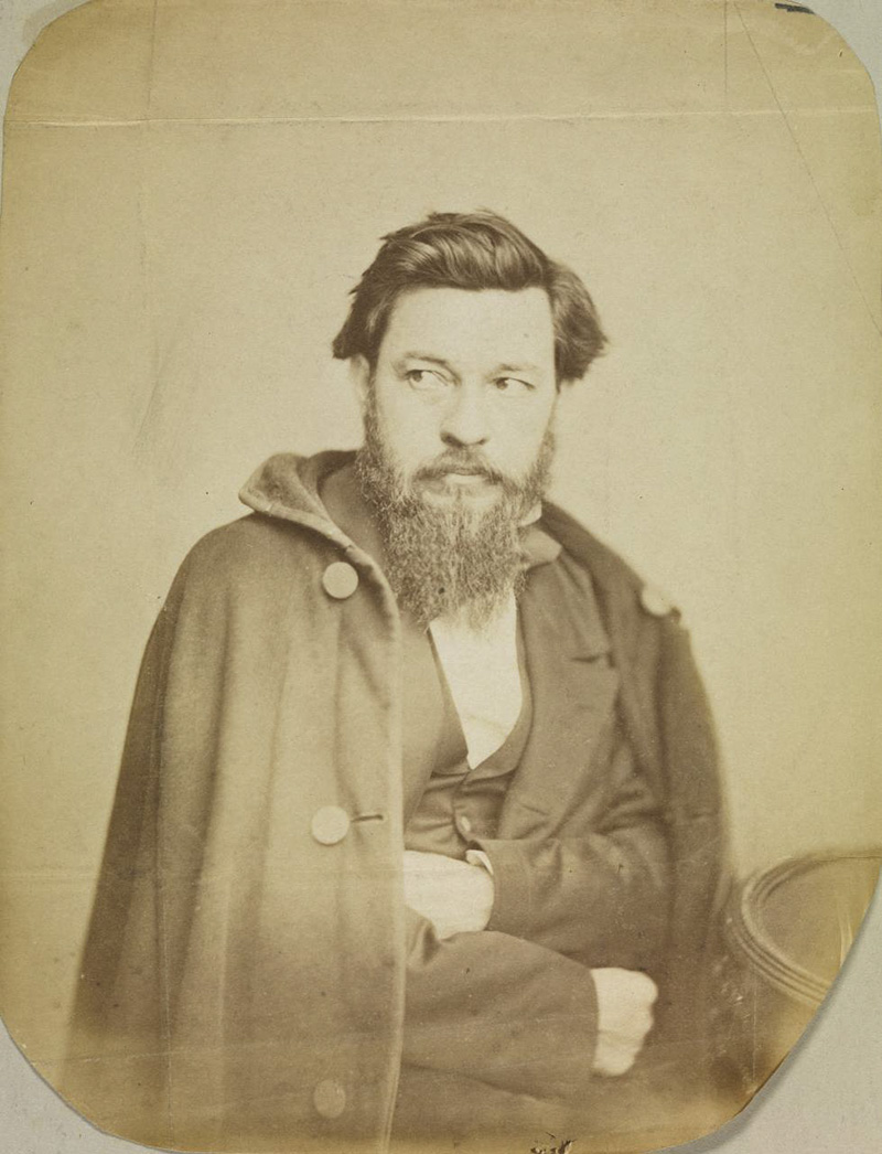 William Blandowski. 'Self portrait' 1860