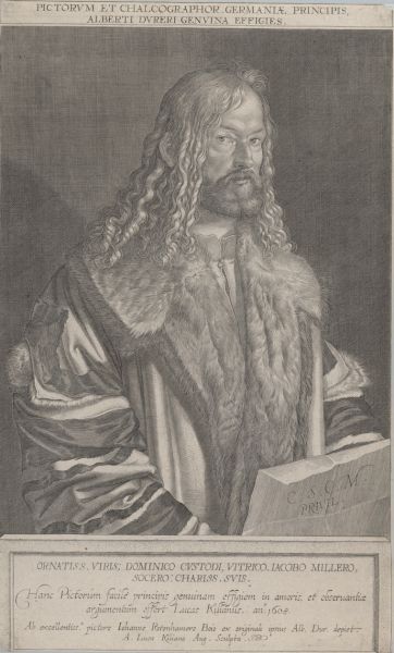 Lukas Kilian, Albrecht Dürer, 1608