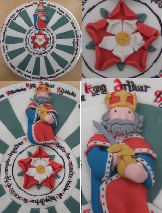 Winchester King Arthur's Round Table cake by Hannah Vanyai