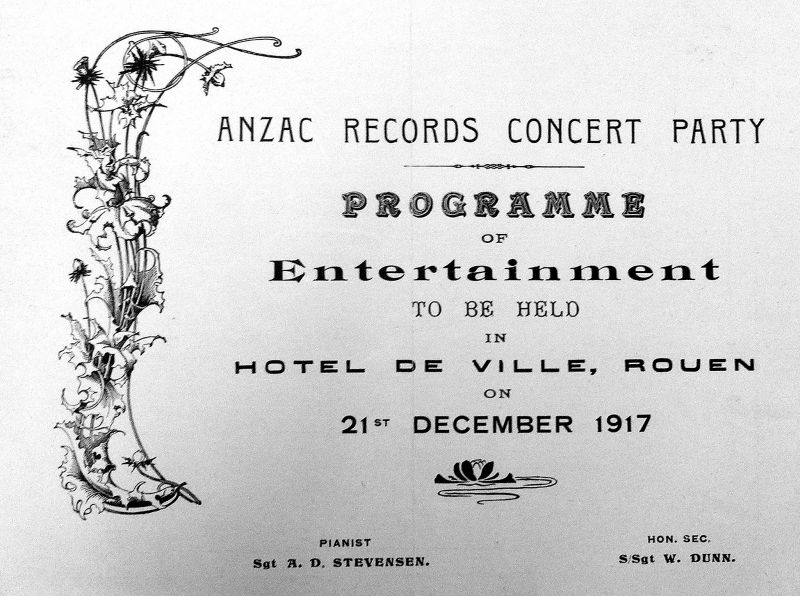 vintage theatre program