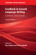 Feedback in Second Language Writing: Contexts and Issues