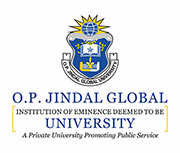 OP Jindal Global University (crest and text)