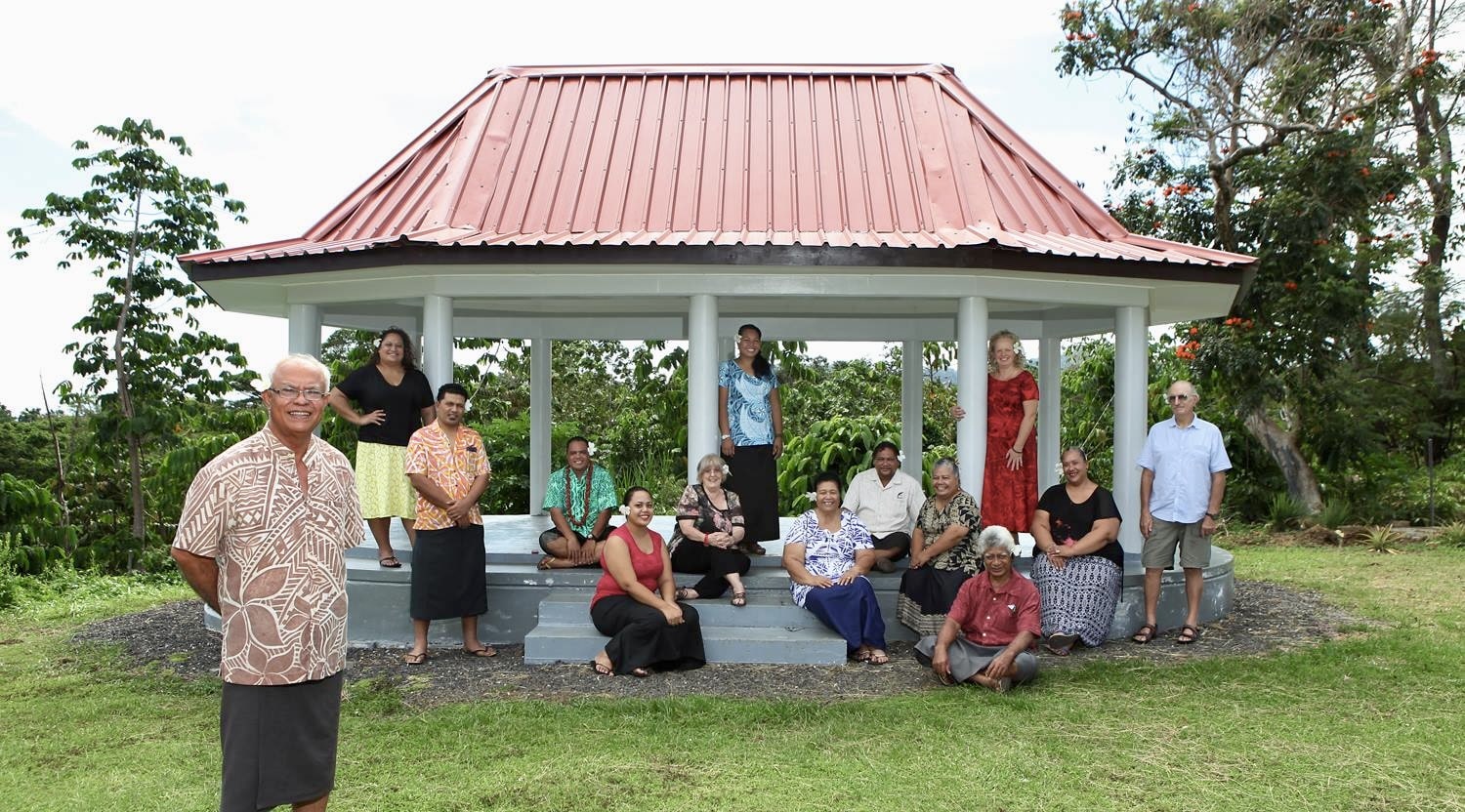 A group of people in the pacific region