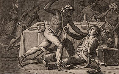 Soulevement des Negres à la Jamaique en 1759