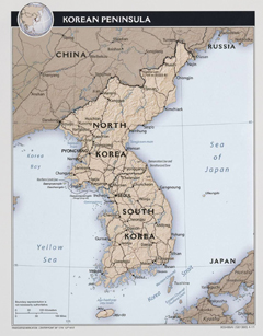 The Korean peninsula