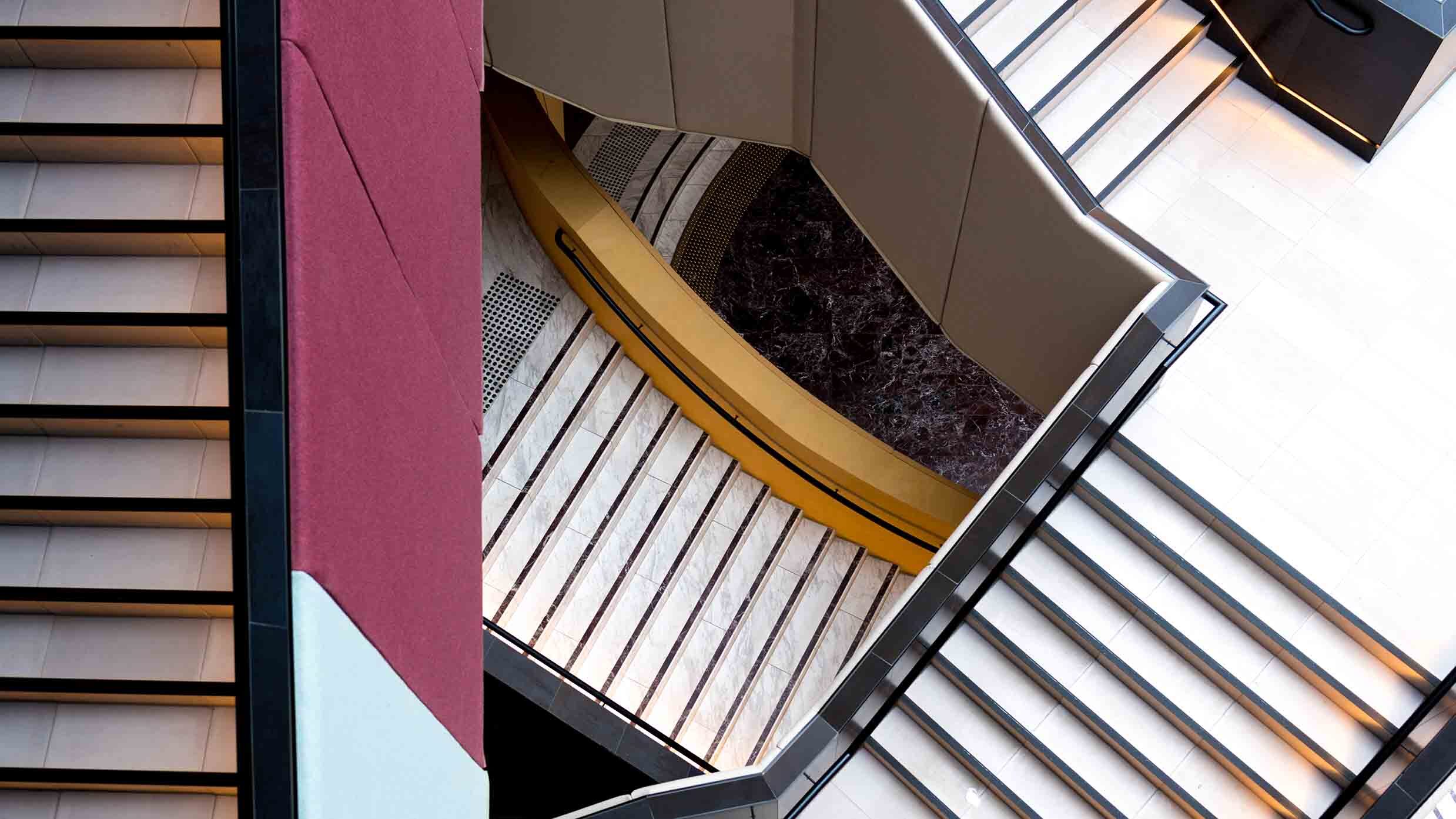 Arts West building staircase
