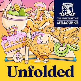Unfolded stories as cartoon book
