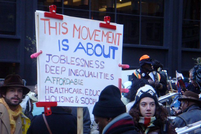 Joblessness, Deep Inequalities, New York CC BY-SA 2.0
