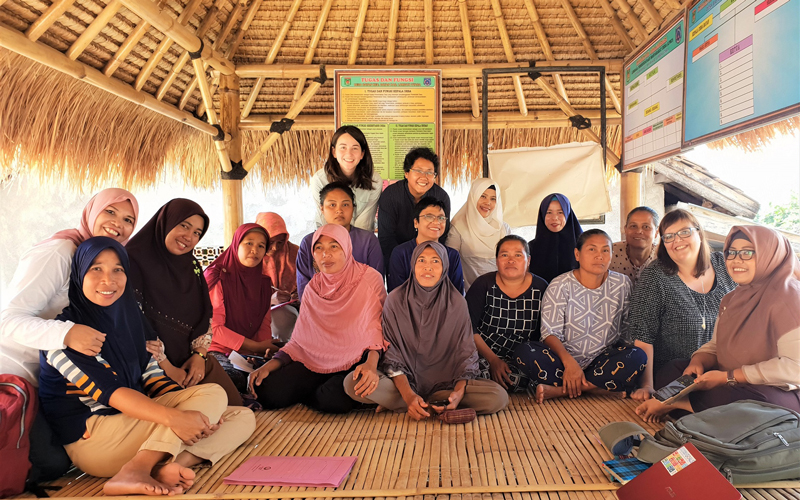 Women's collective action and the village law in Indonesia