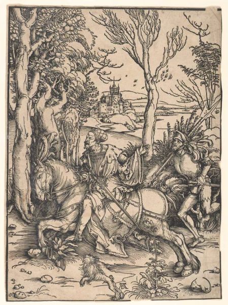 The knight and the lansquenet