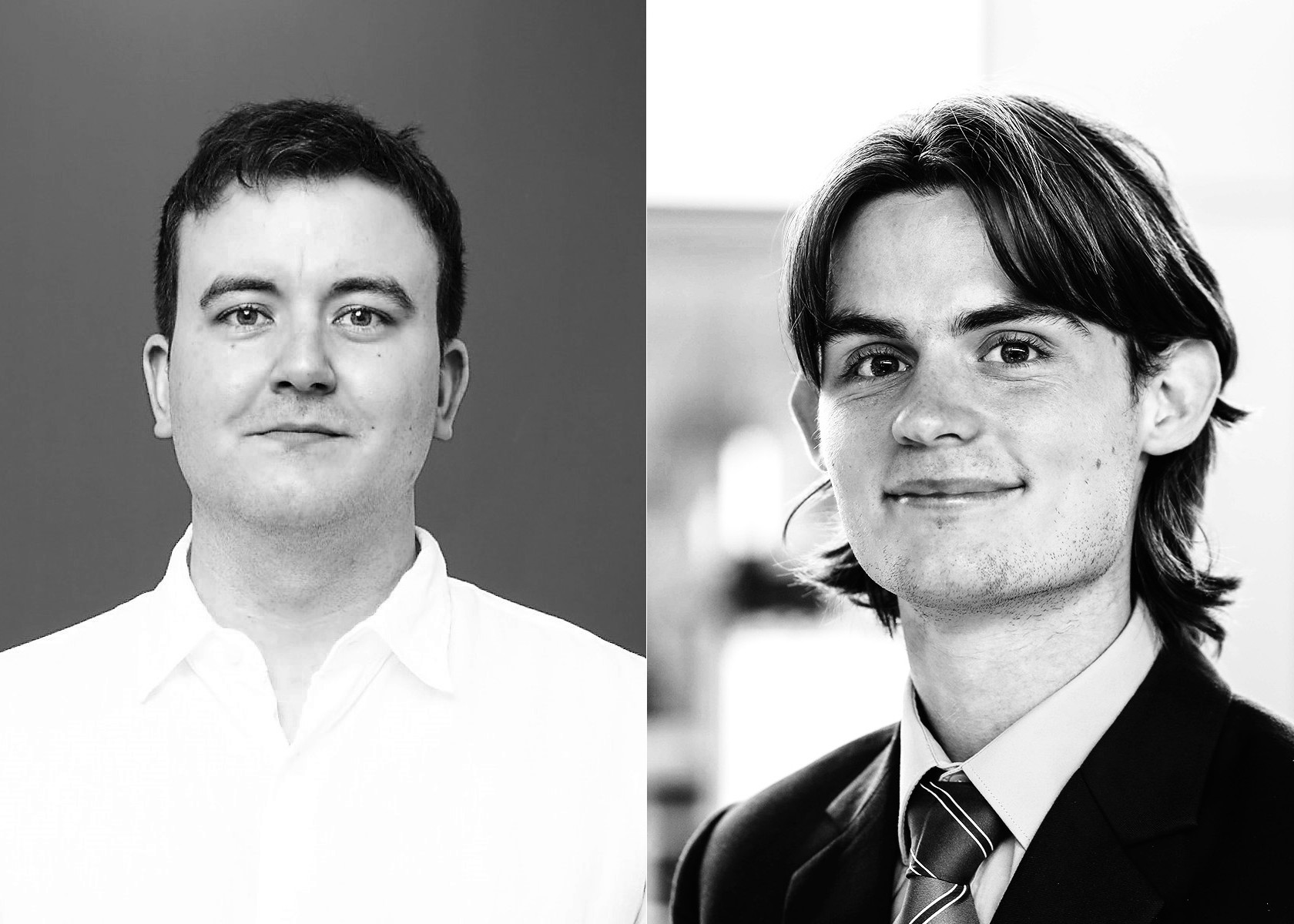Dr Alexander Hynd and Max Broad