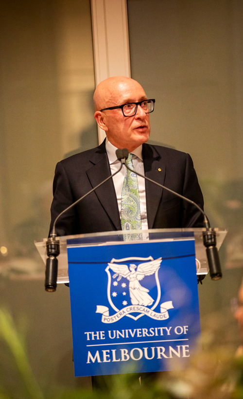 Mr Peter Jopling AM QC, Chair of the Melbourne Humanities Foundation Board