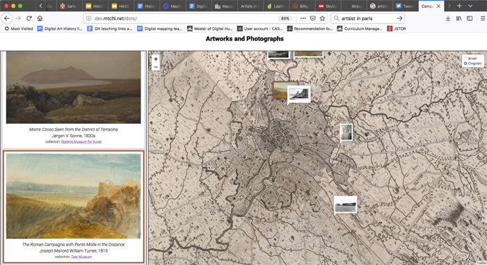 Digital mapping for the humanities