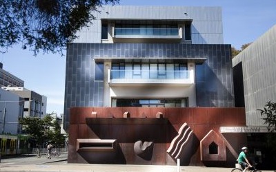 Front view of the Sidney Myer building